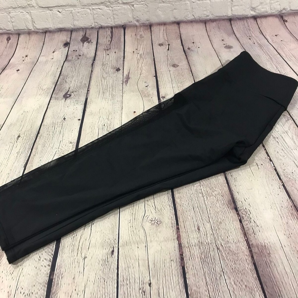 Onzie Flow Tuxedo Capri Work Out Gym Leggings - Picture 2 of 7